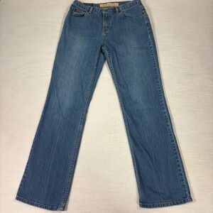 Eddie Bauer Women’s Boot Cut Stretch Jeans Blue Size 10 Regular Cotton Blend